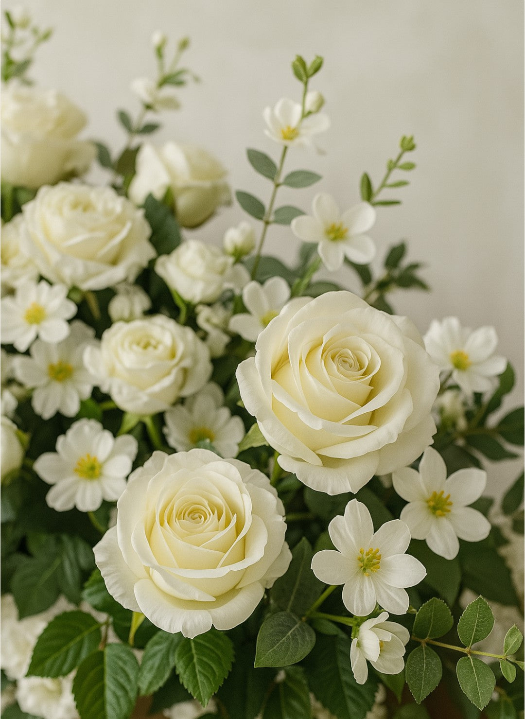 Composition Fleurs Artificielles Mariage