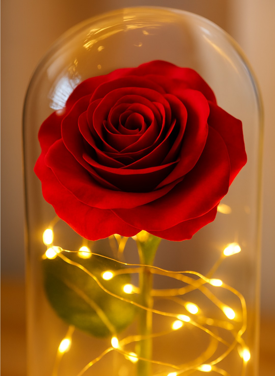 Rose Éternelle sous Cloche